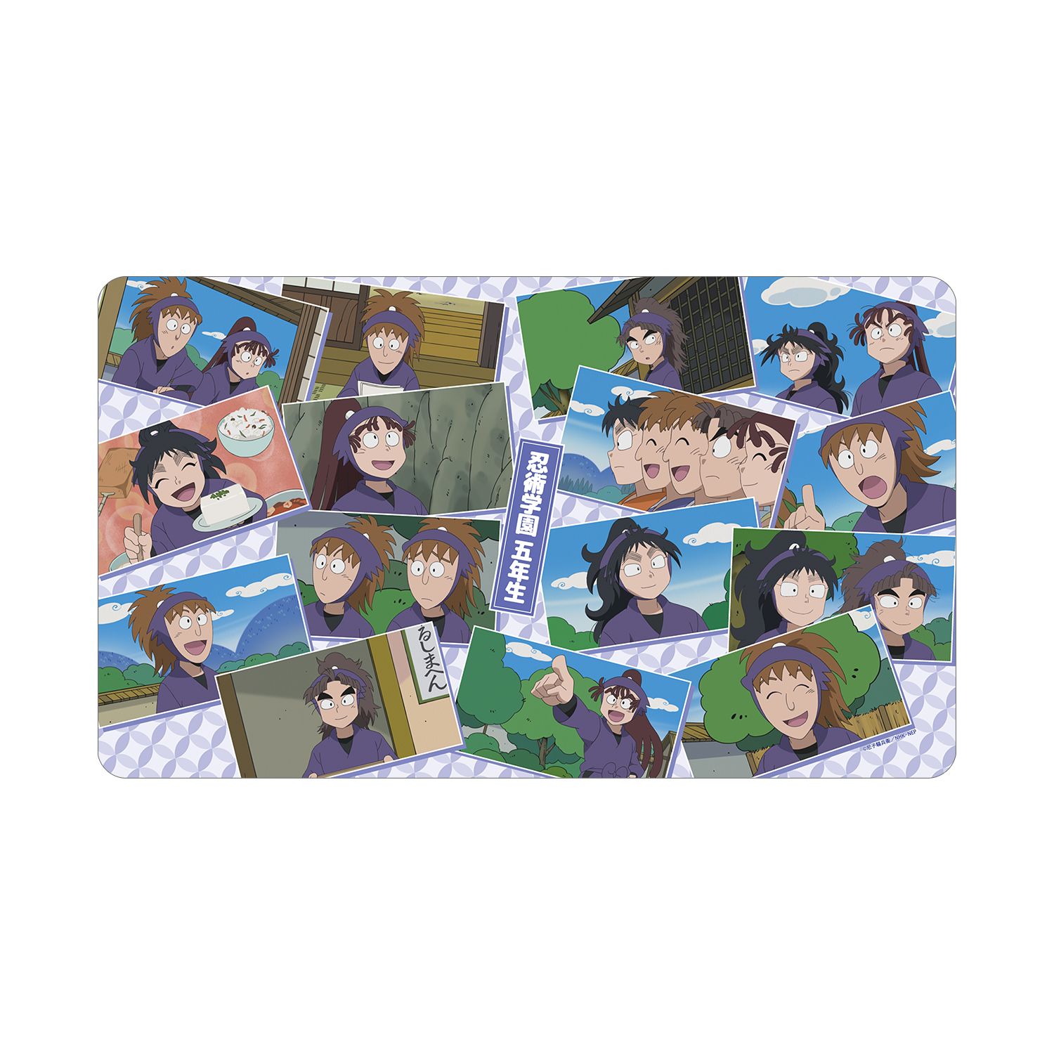 忍たま乱太郎 五年生集合 場面写マルチデスクマット - 公式商品画像 | AniSmile