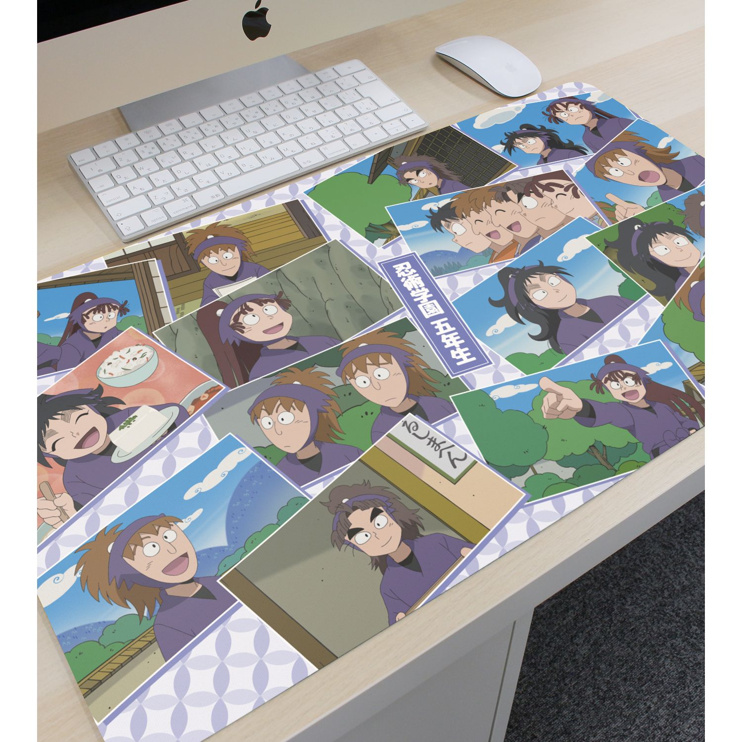 忍たま乱太郎 五年生集合 場面写マルチデスクマット 画像 3 | AniSmile
