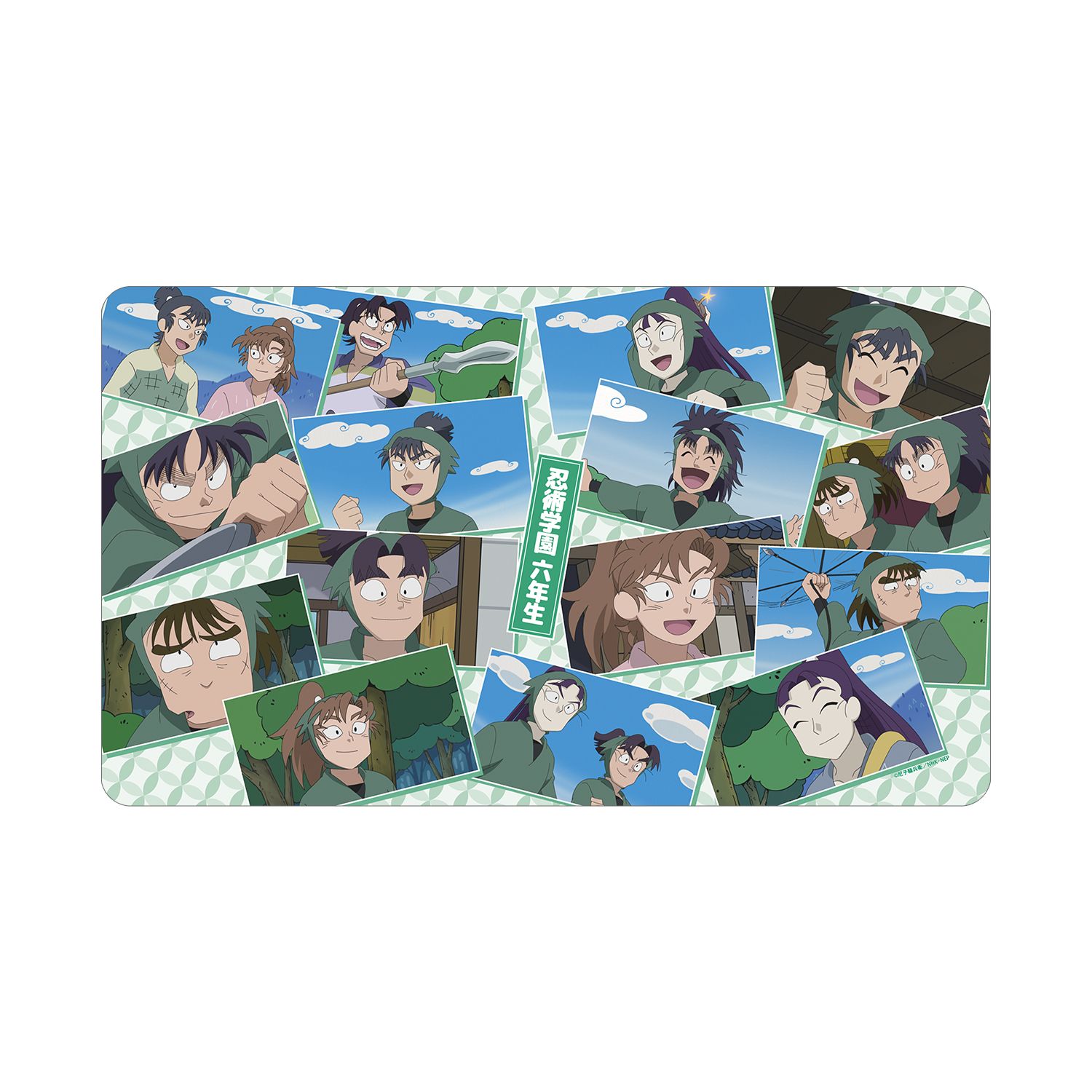 忍たま乱太郎 六年生集合 場面写マルチデスクマット - 公式商品画像 | AniSmile