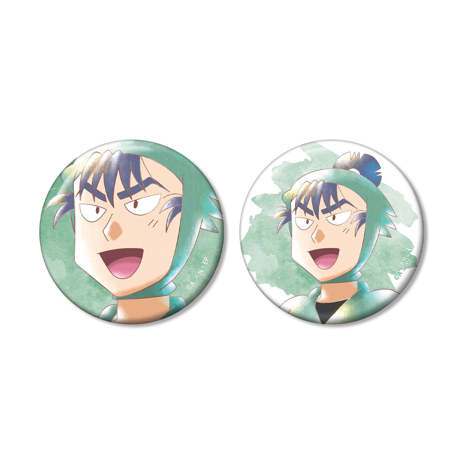 忍たま乱太郎 食満留三郎 Ani-Art aqua label 第2弾 缶バッジ2個セット 画像 2 | AniSmile