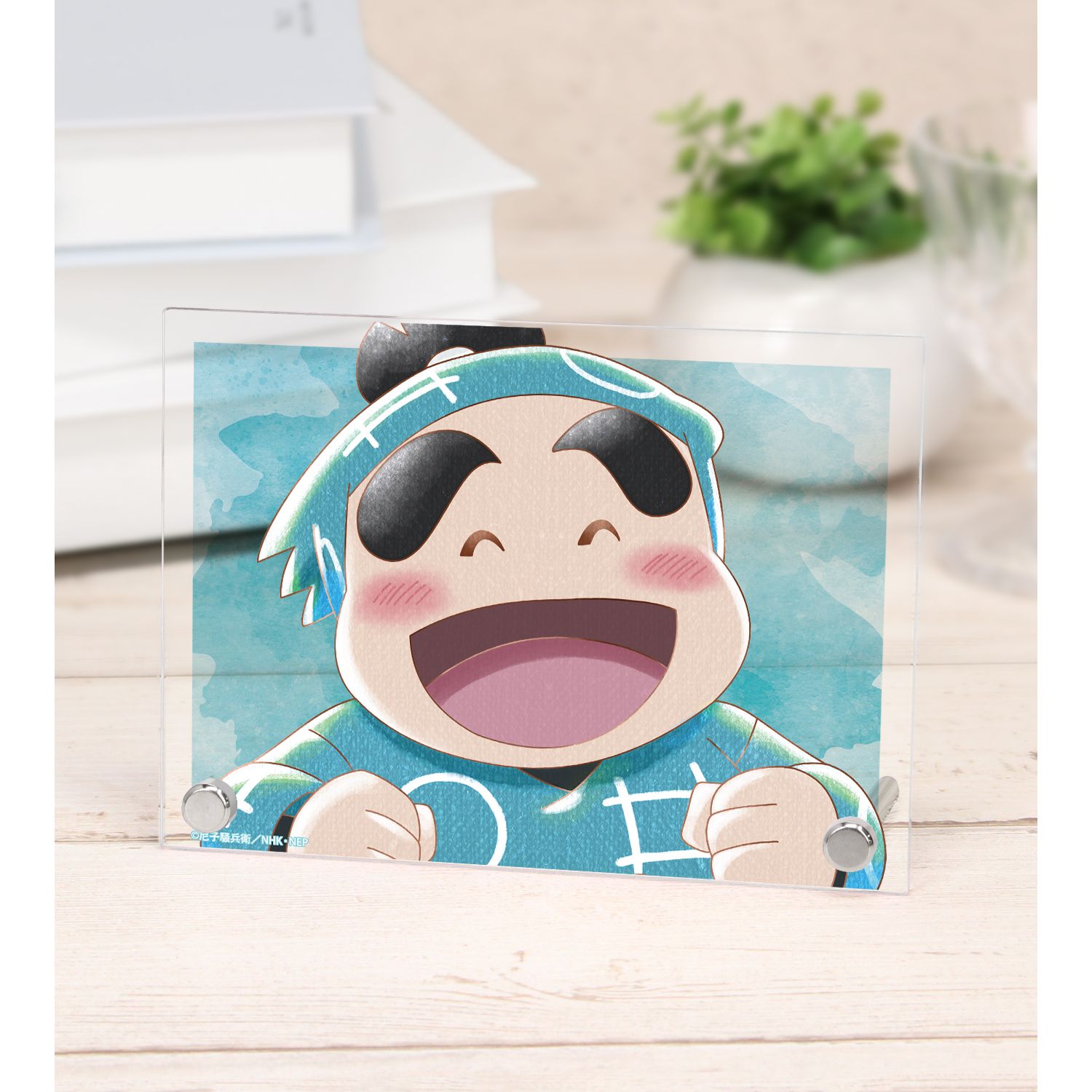 忍たま乱太郎 福富しんべヱ Ani-Art aqua label 第2弾 A6アクリルパネル - 公式商品画像 | AniSmile