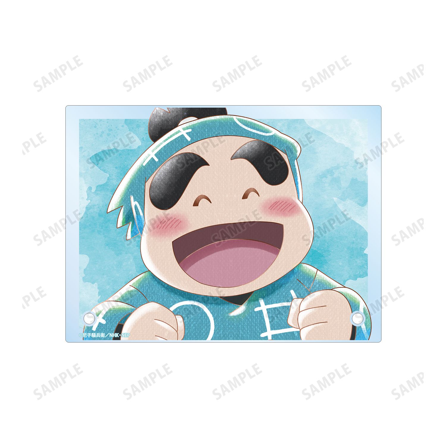 忍たま乱太郎 福富しんべヱ Ani-Art aqua label 第2弾 A6アクリルパネル 画像 5 | AniSmile