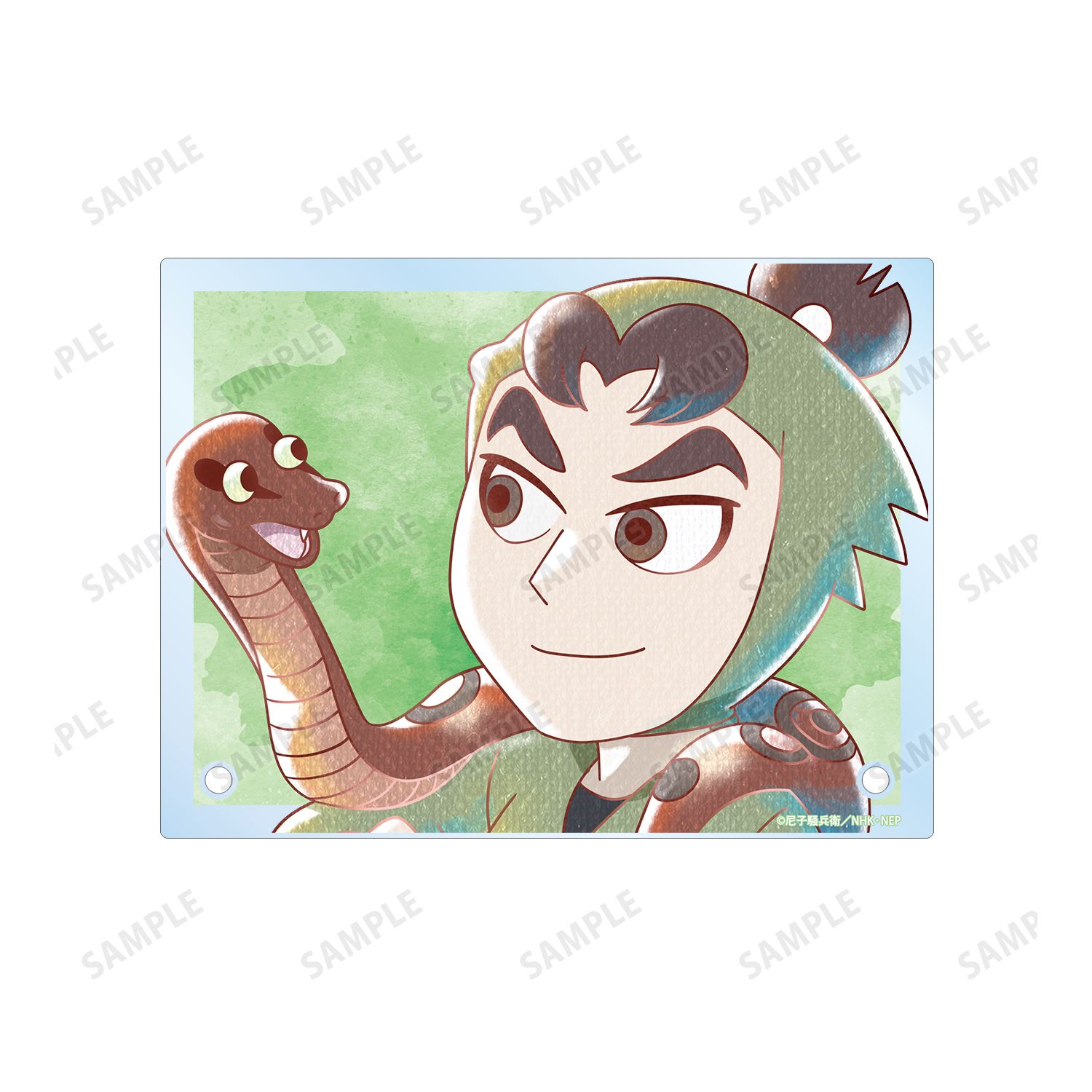 忍たま乱太郎 伊賀崎孫兵 Ani-Art aqua label 第2弾 A6アクリルパネル 画像 5 | AniSmile