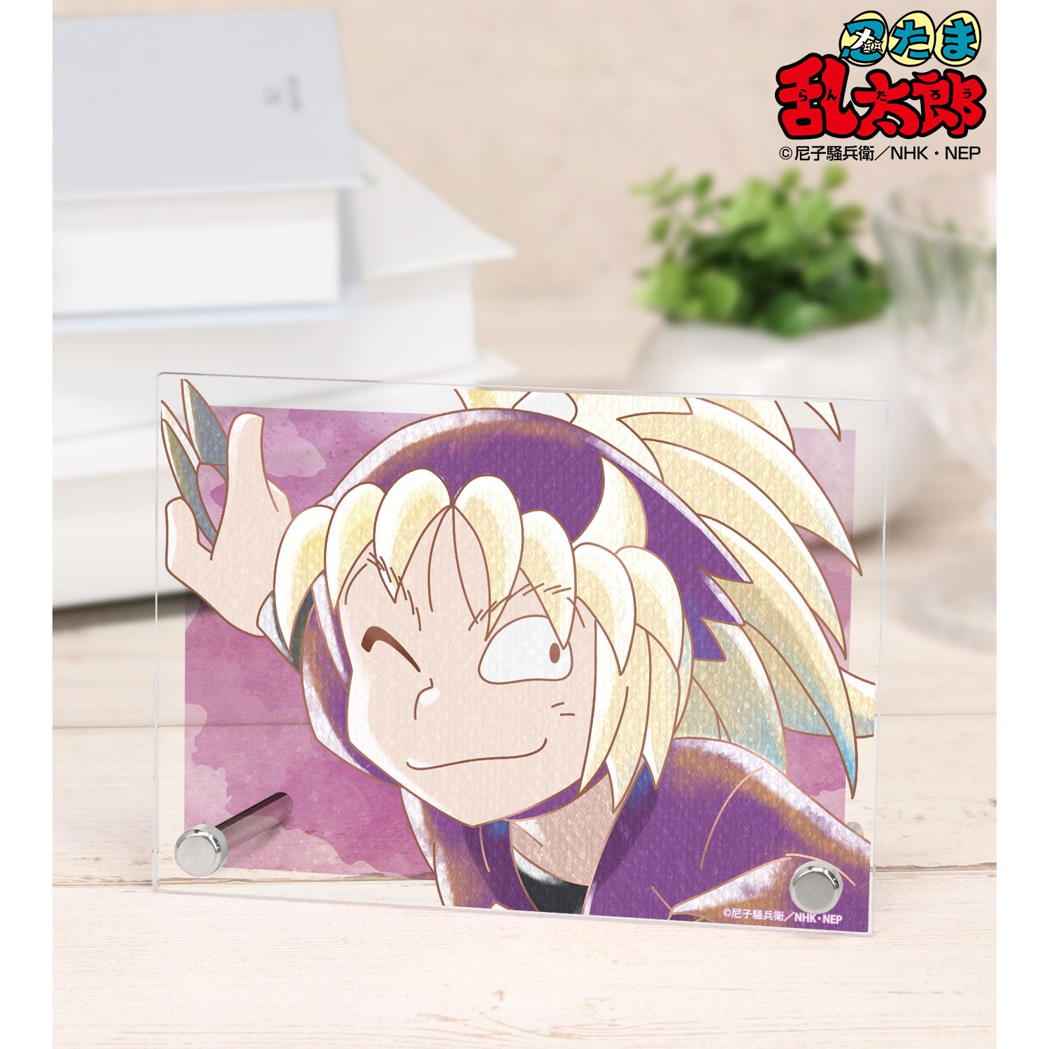 忍たま乱太郎 斉藤タカ丸 Ani-Art aqua label 第2弾 A6アクリルパネル 画像 2 | AniSmile