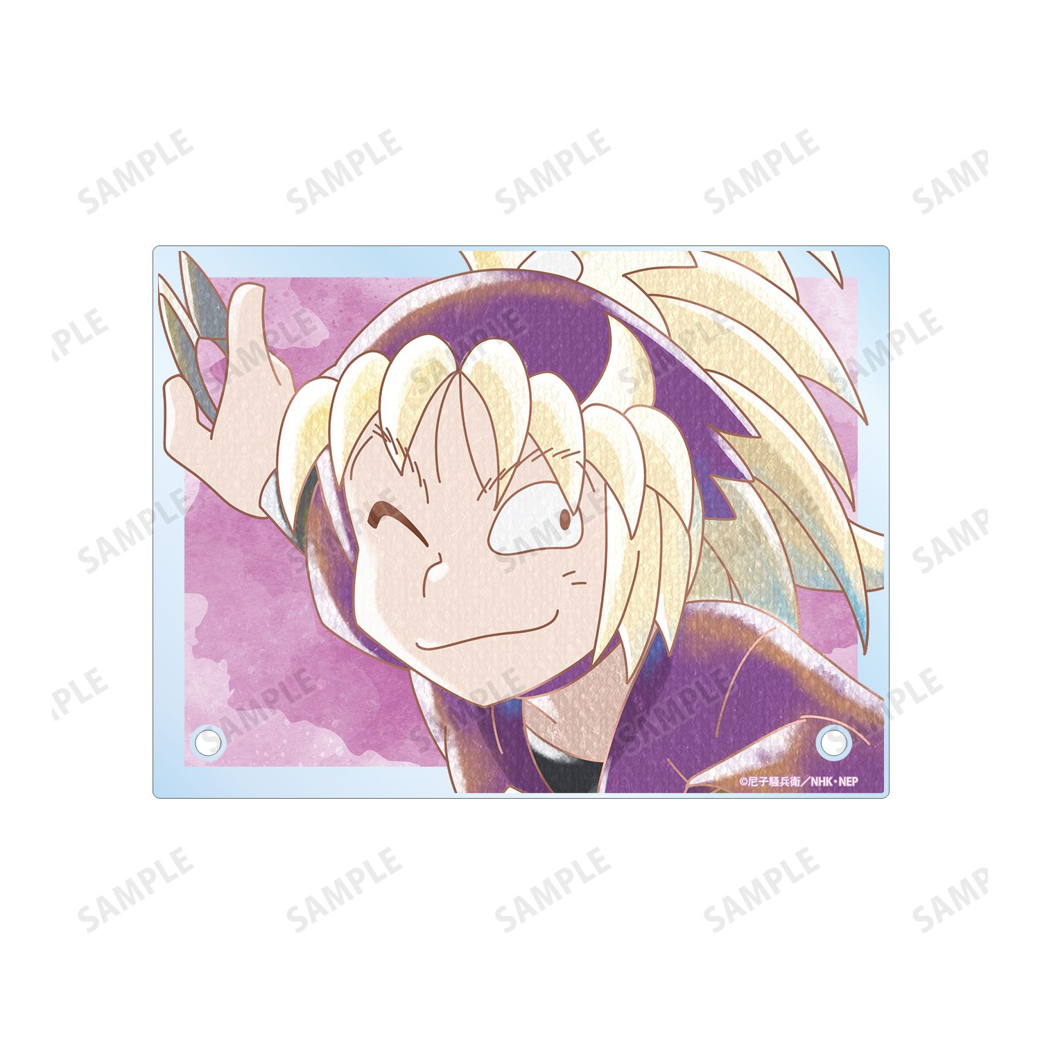 忍たま乱太郎 斉藤タカ丸 Ani-Art aqua label 第2弾 A6アクリルパネル 画像 5 | AniSmile