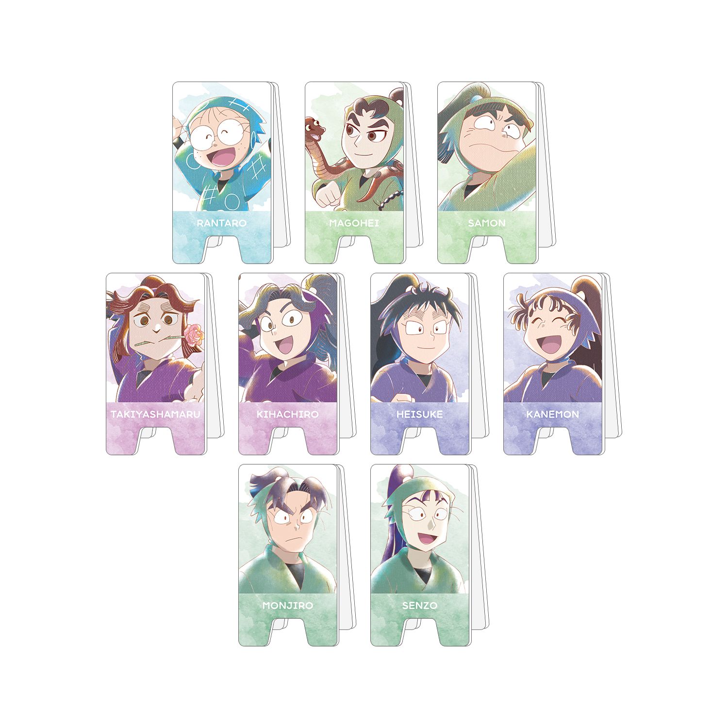 忍たま乱太郎 トレーディング Ani-Art aqua label 第2弾 アクリル立て看板風メモスタンド ver.A(単位/単品) - 公式商品画像 | AniSmile