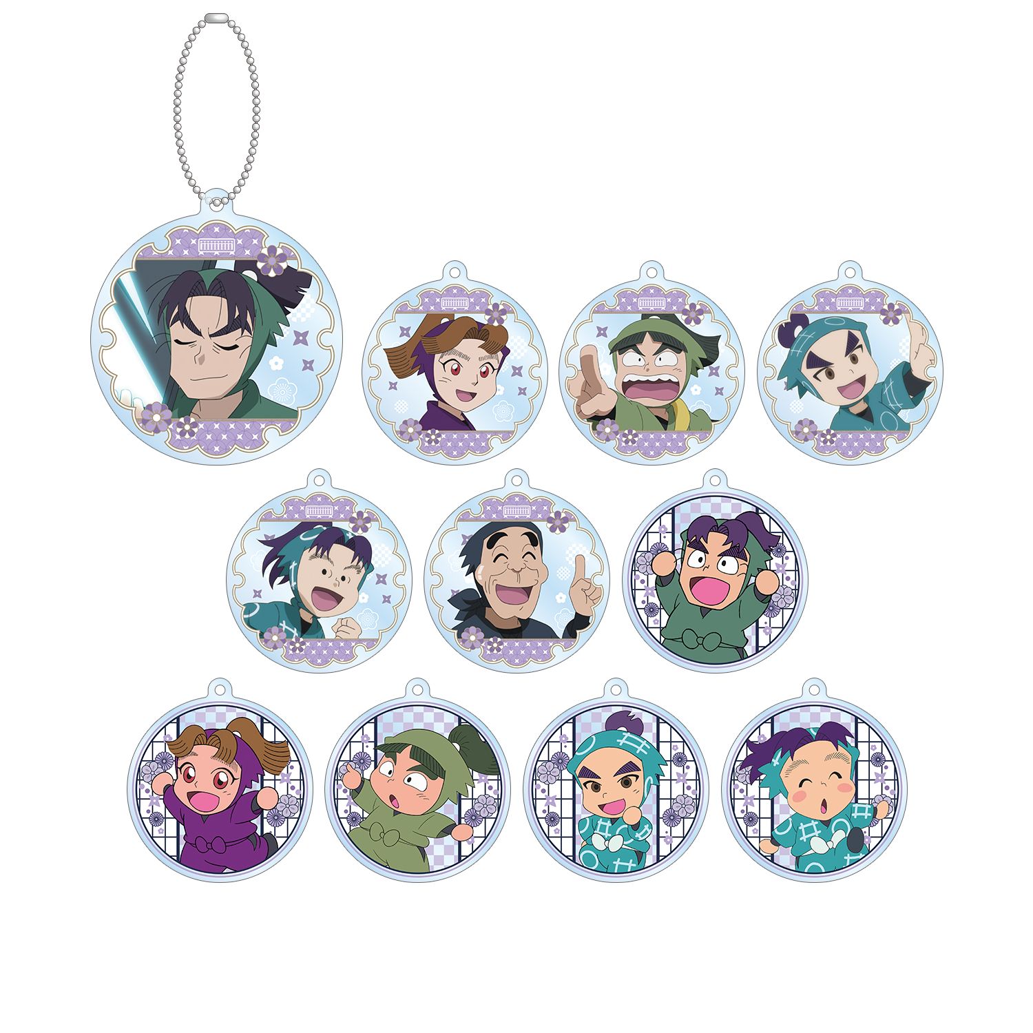 忍たま乱太郎 トレーディングアクリルキーホルダー 会計委員会ver.(単位/単品) - 公式商品画像 | AniSmile