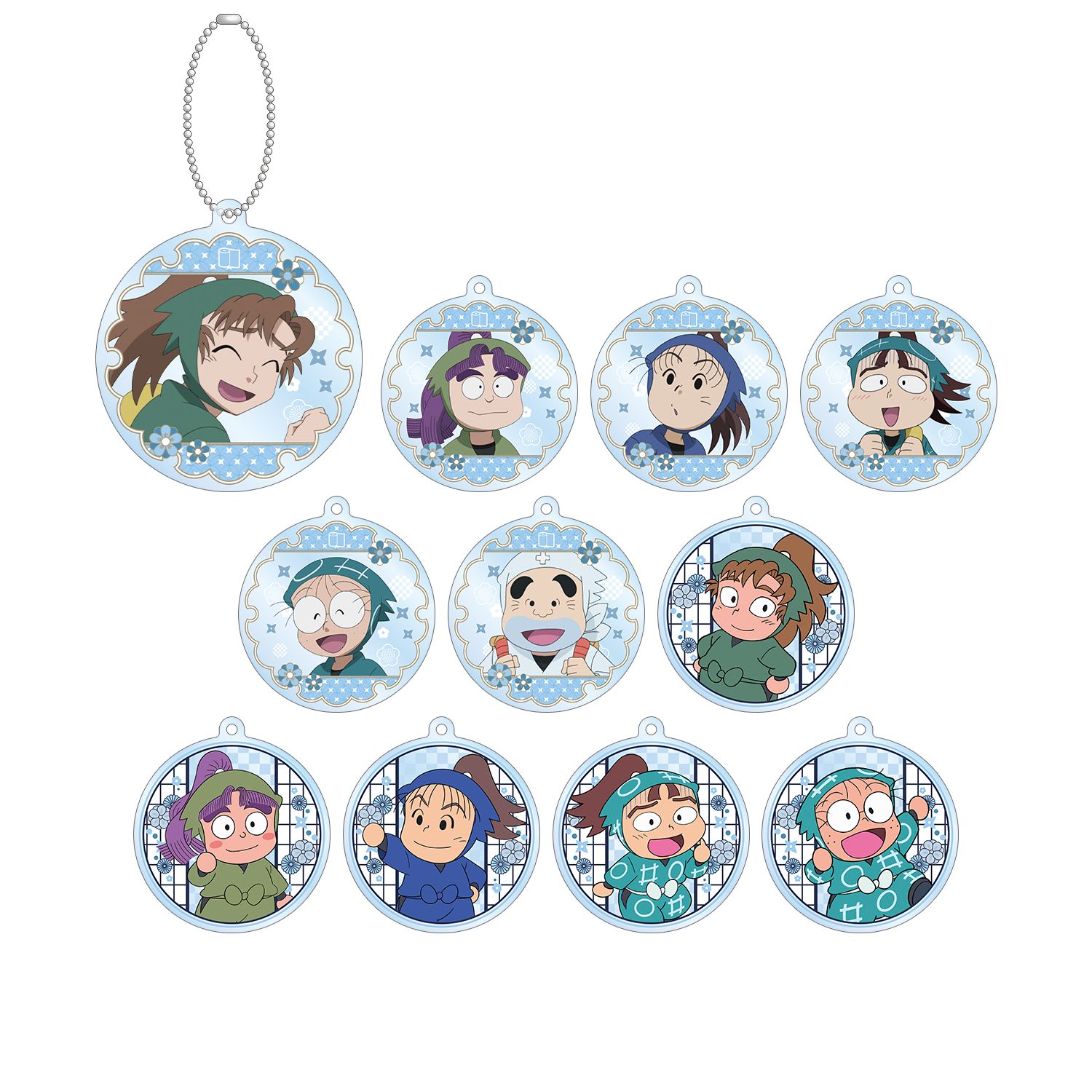 忍たま乱太郎 トレーディングアクリルキーホルダー 保健委員会ver.(単位/単品) - 公式商品画像 | AniSmile