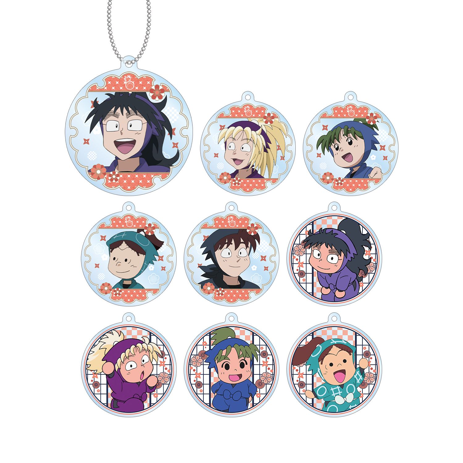 忍たま乱太郎 トレーディングアクリルキーホルダー 火薬委員会ver.(単位/単品) - 公式商品画像 | AniSmile