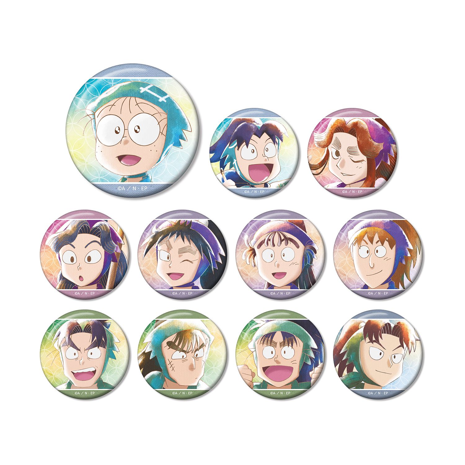 忍たま乱太郎 トレーディング Ani-Art aqua label 缶バッジ ver.A(単位/単品) - 公式商品画像 | AniSmile