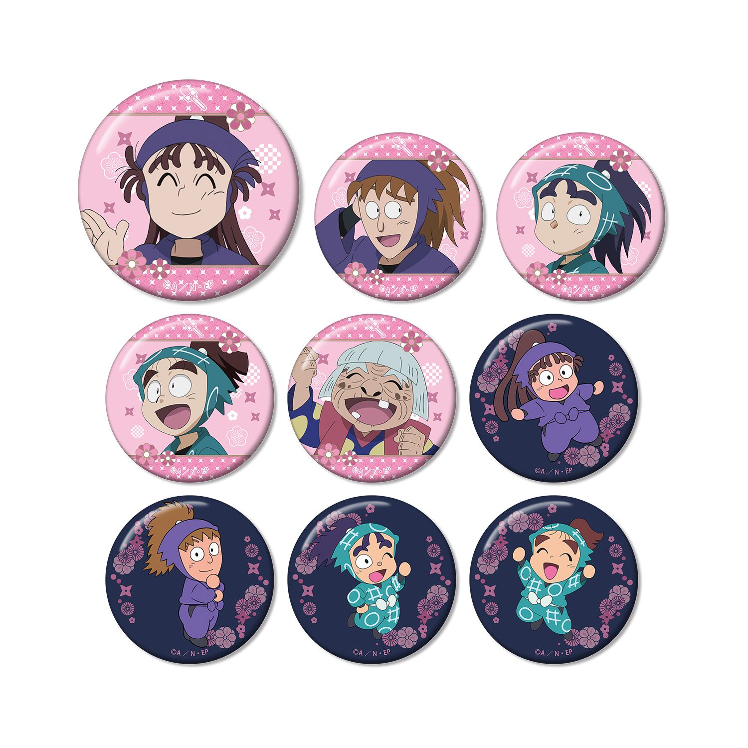 忍たま乱太郎 トレーディング缶バッジ 学級委員長委員会ver.(単位/単品) - 公式商品画像 | AniSmile