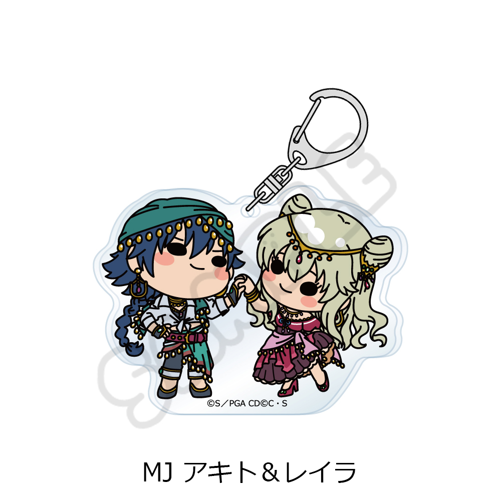『コードギアス 亡国のアキト』アクリルキーホルダー MJ (アキト&レイラ) 画像 4 | AniSmile