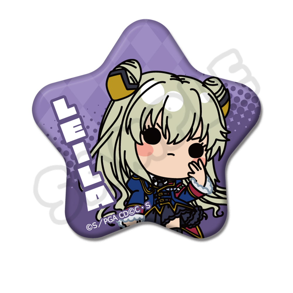 『コードギアス 亡国のアキト』星形缶バッジ MB (レイラ・マルカル) 画像 5 | AniSmile