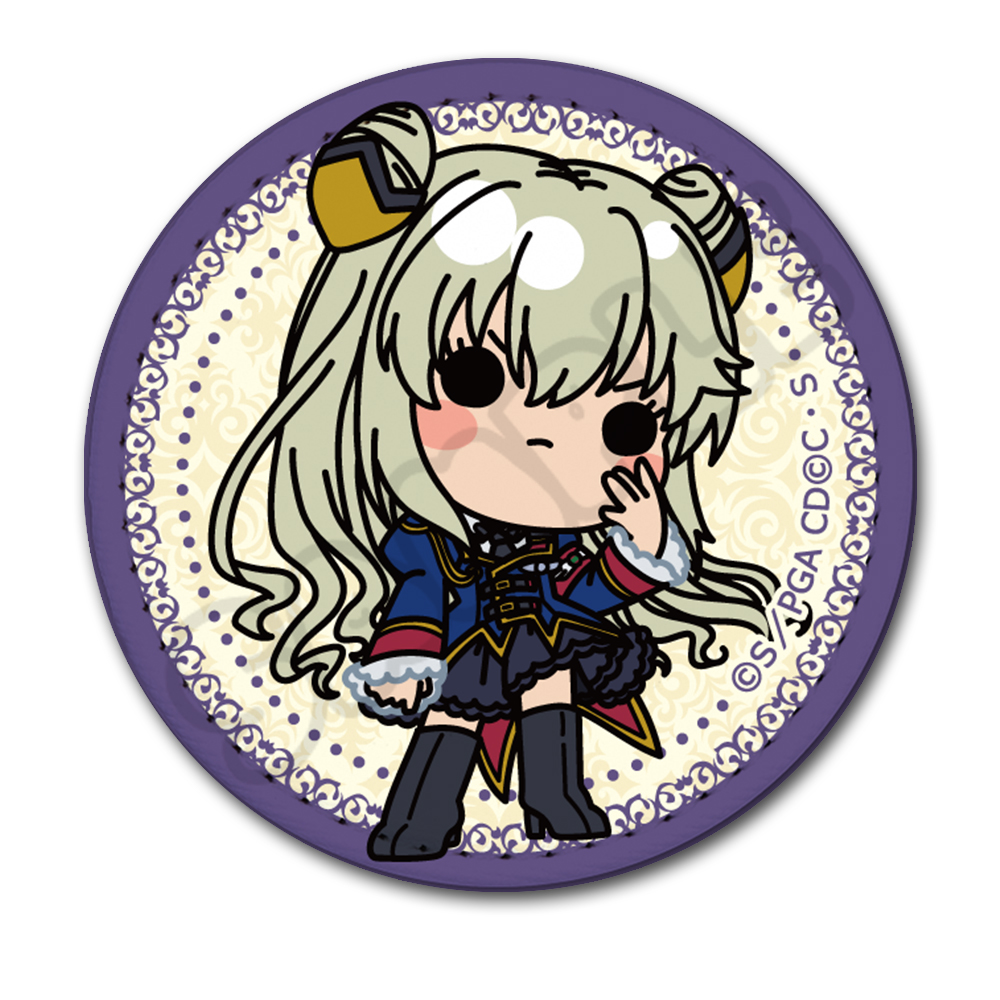 『コードギアス 亡国のアキト』レザーバッジ(丸形) MB (レイラ・マルカル) 画像 5 | AniSmile