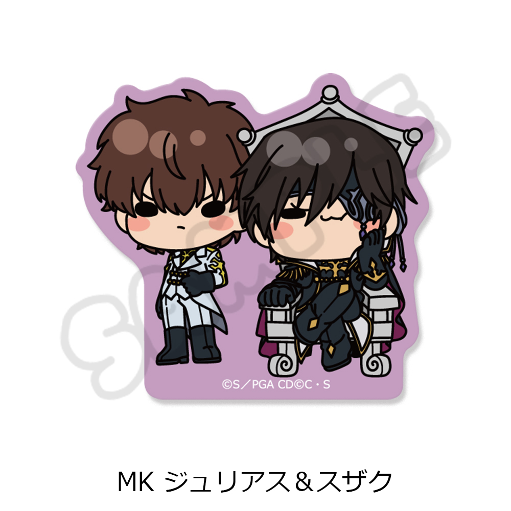 『コードギアス 亡国のアキト』クリアステッカー MK (ジュリアス&スザク) 画像 4 | AniSmile