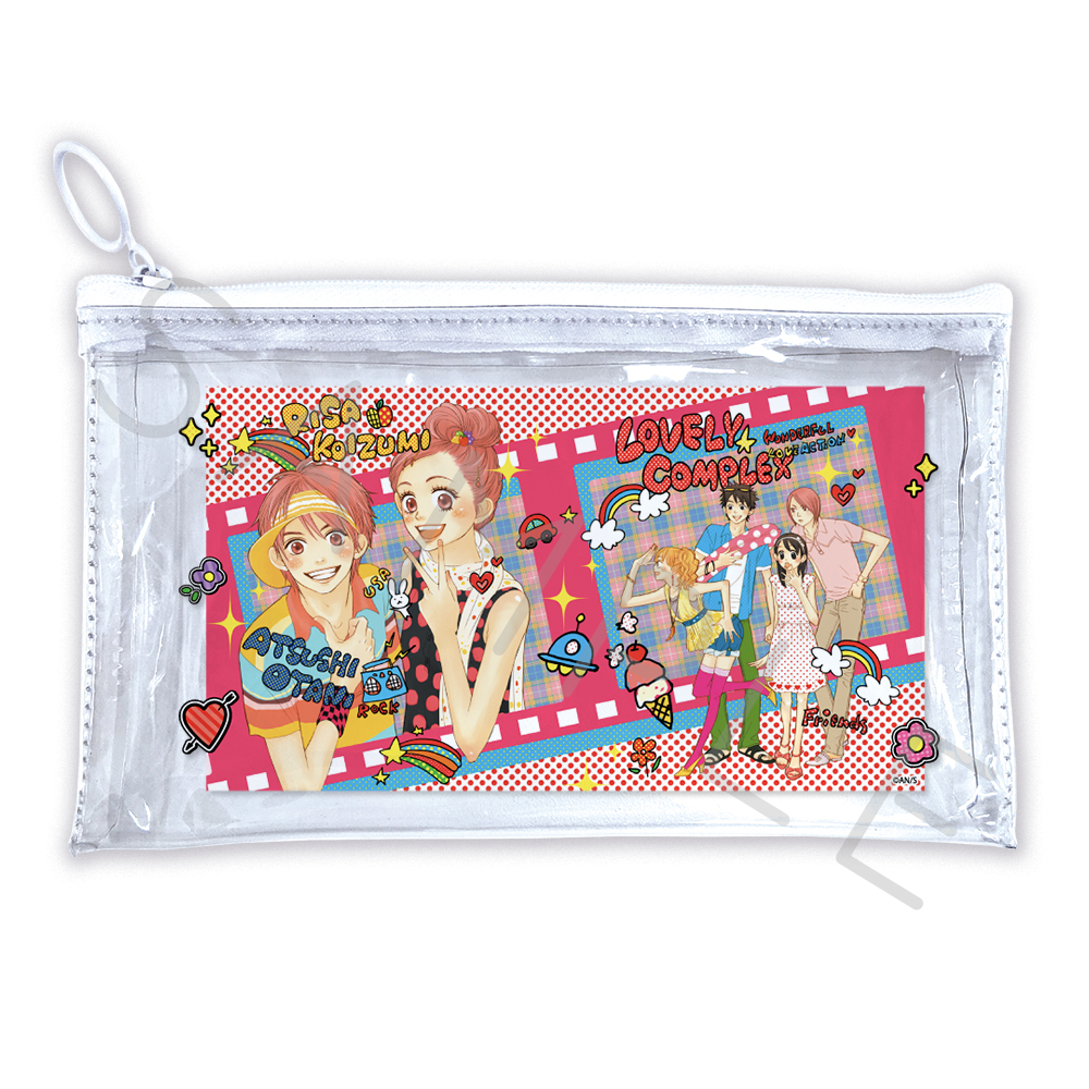 『ラブ★コン』フラットクリアポーチ デザインC 画像 4 | AniSmile