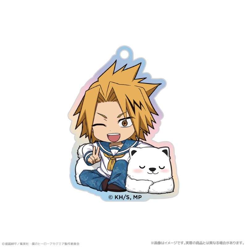 アニメ『僕のヒーローアカデミア』 オーロラアクリルキーホルダー_上鳴電気 海の生きものたちと一緒にPLUS ULTRA - 公式商品画像 | AniSmile