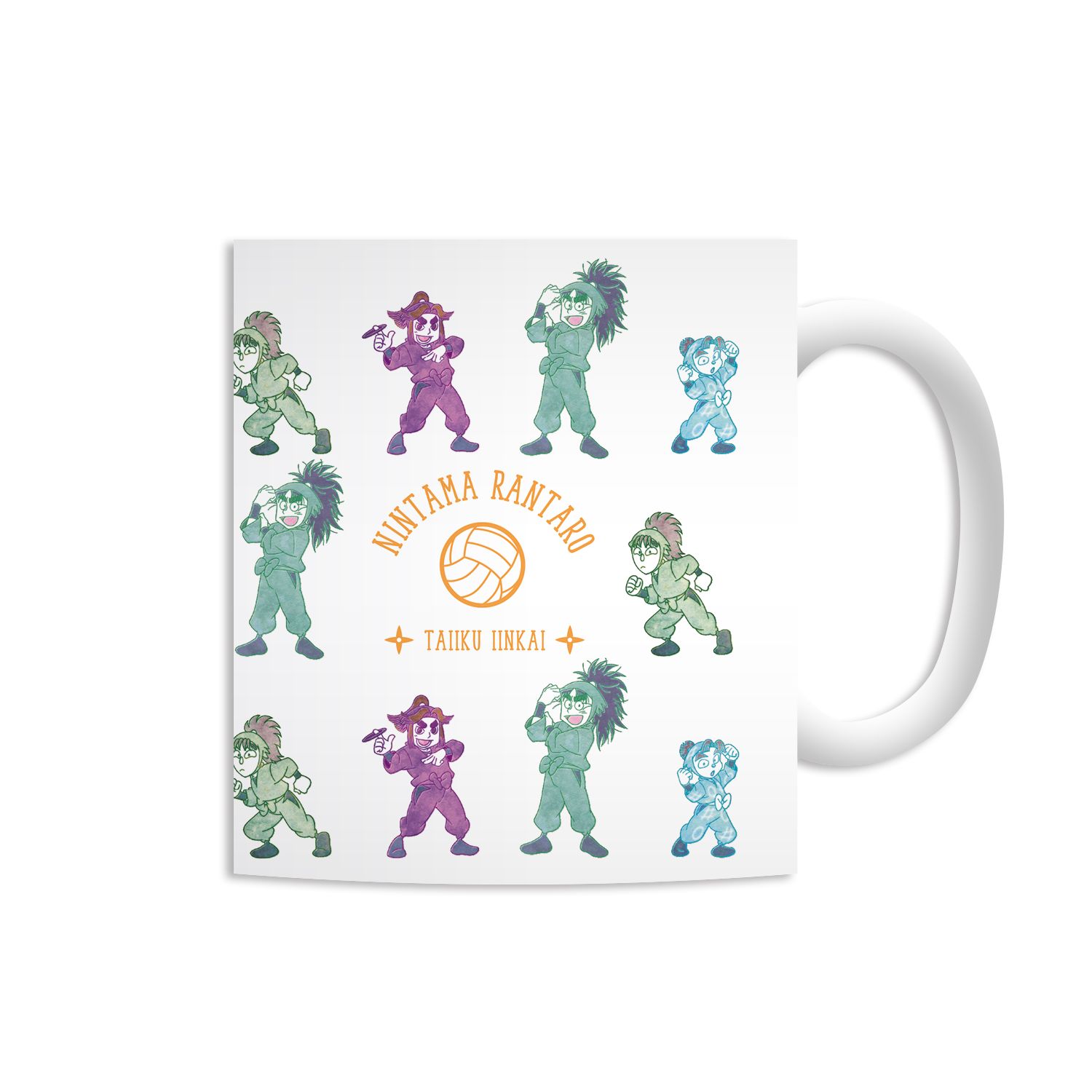 忍たま乱太郎 体育委員会 マグカップ - 公式商品画像 | AniSmile