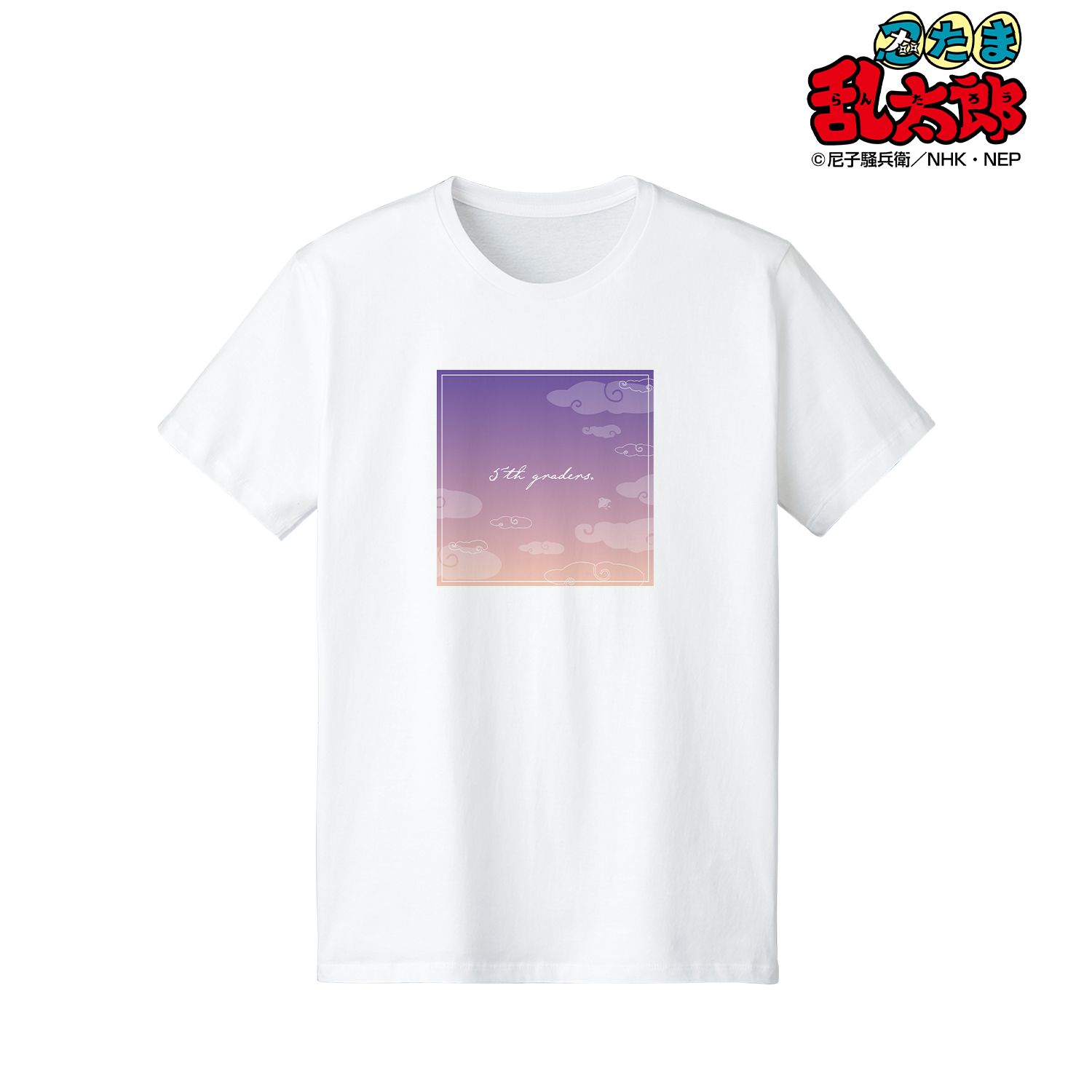 忍たま乱太郎 五年生 空 Tシャツレディース(サイズ/XL) 画像 2 | AniSmile