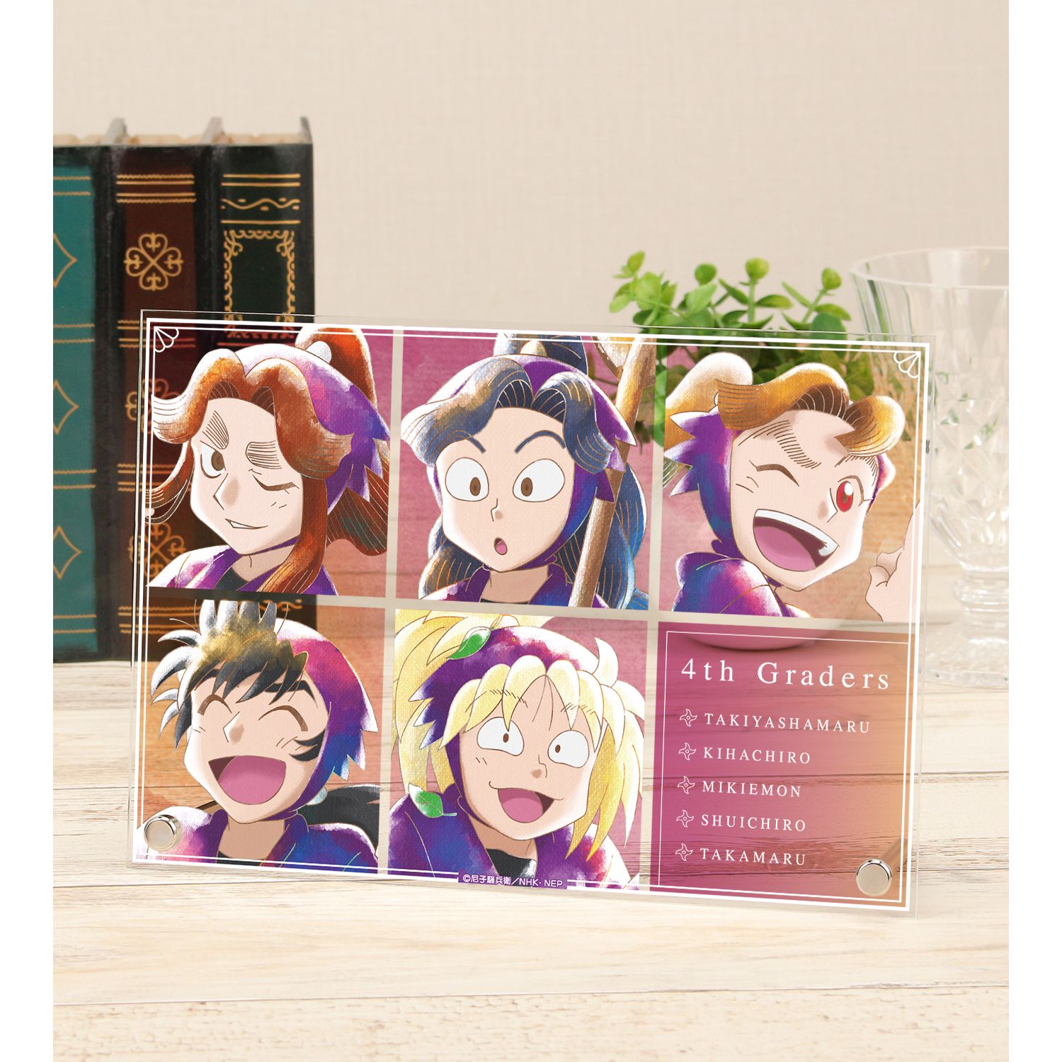 忍たま乱太郎 四年生 Ani-Art aqua label 第1弾 A5アクリルパネル - 公式商品画像 | AniSmile