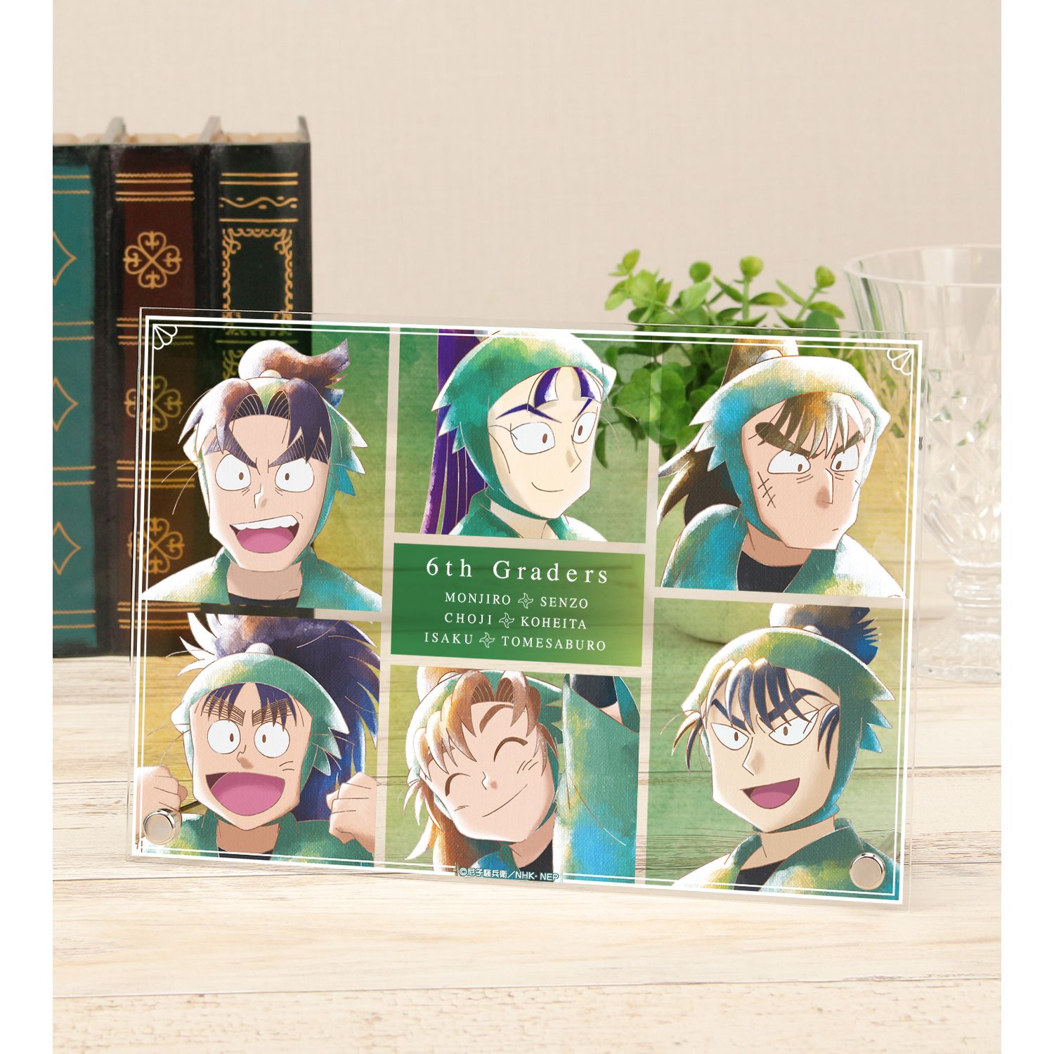 忍たま乱太郎 六年生 Ani-Art aqua label 第1弾 A5アクリルパネル - 公式商品画像 | AniSmile