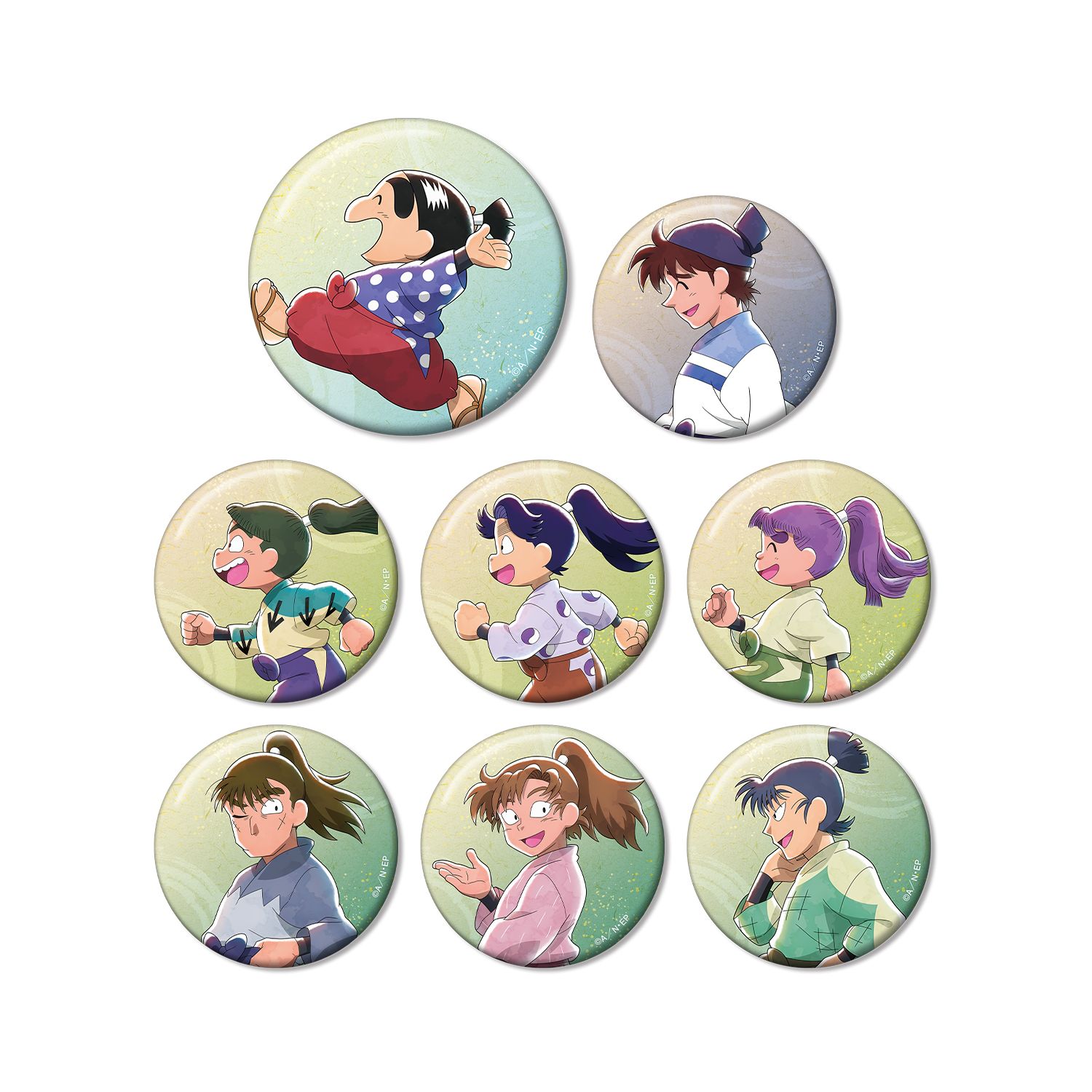 忍たま乱太郎 描き下ろし みんなで歩むの段ver. トレーディング缶バッジ ver.B(単位/単品) - 公式商品画像 | AniSmile
