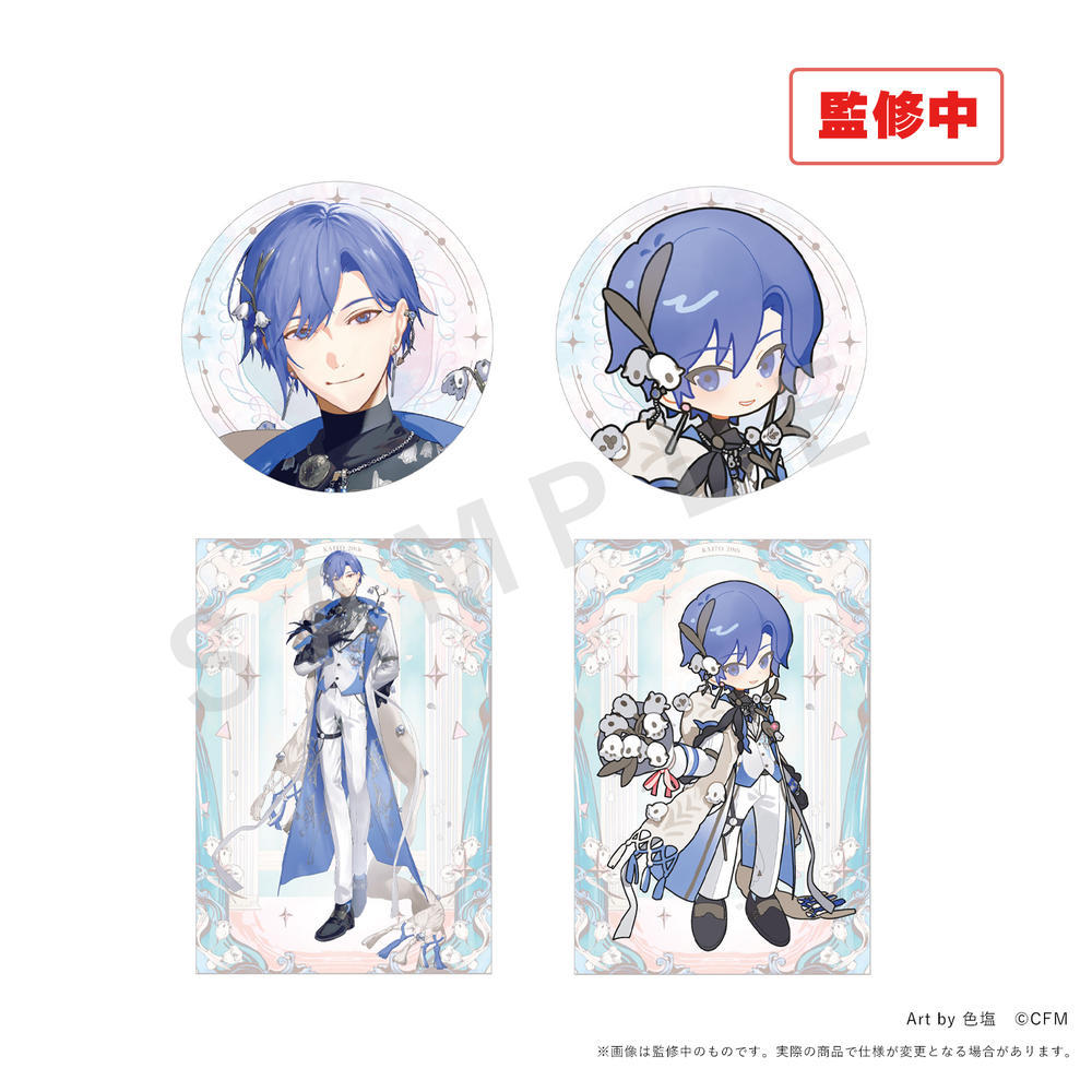 KAITO 20th Anniversary 缶バッジセット<4種セット> - 公式商品画像 | AniSmile