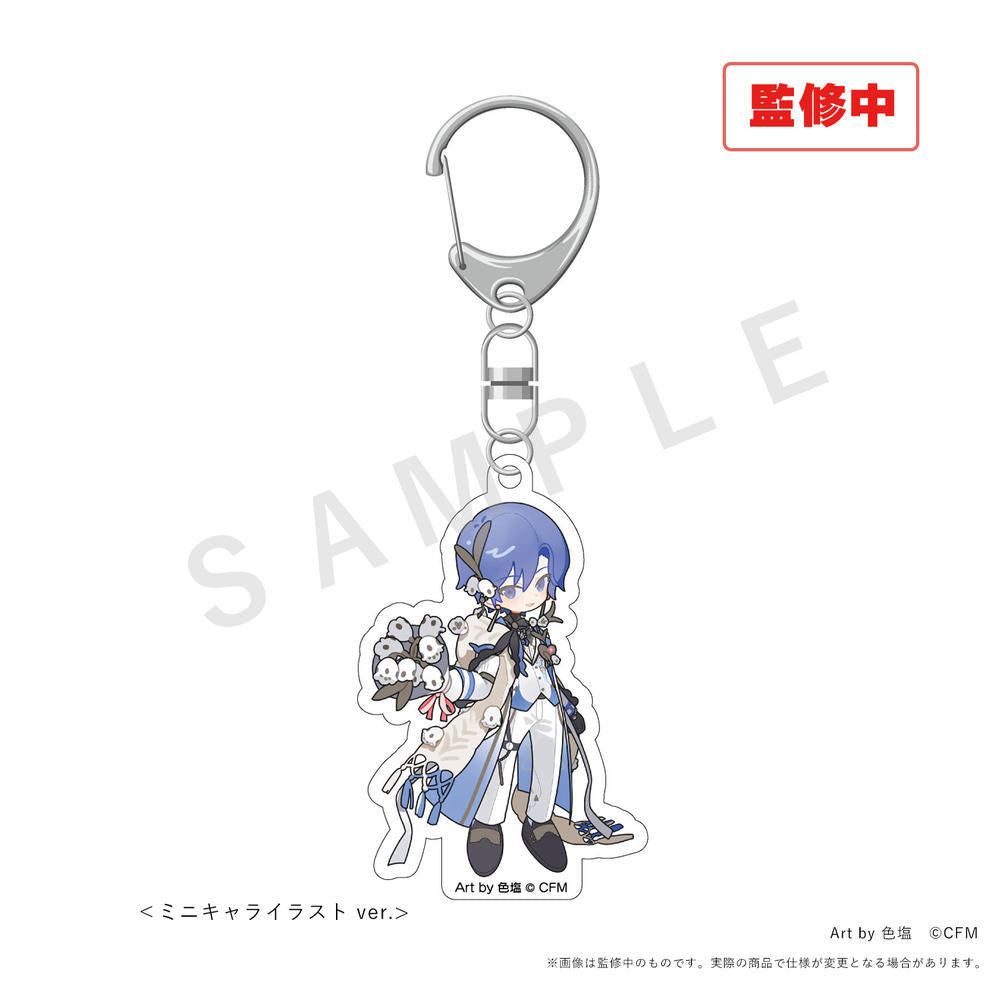 KAITO 20th Anniversary アクリルキーホルダー<ミニキャライラスト ver.> - 公式商品画像 | AniSmile