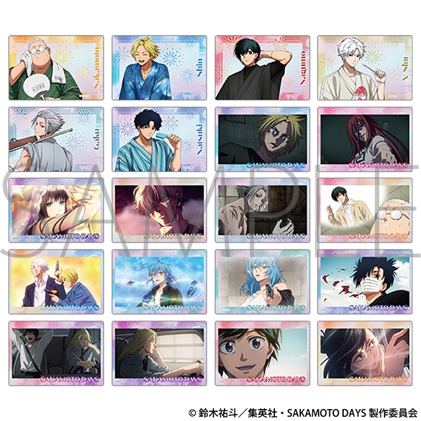 TVアニメ『SAKAMOTO DAYS』 オーロラアートコレクション(全20種) - 公式商品画像 | AniSmile