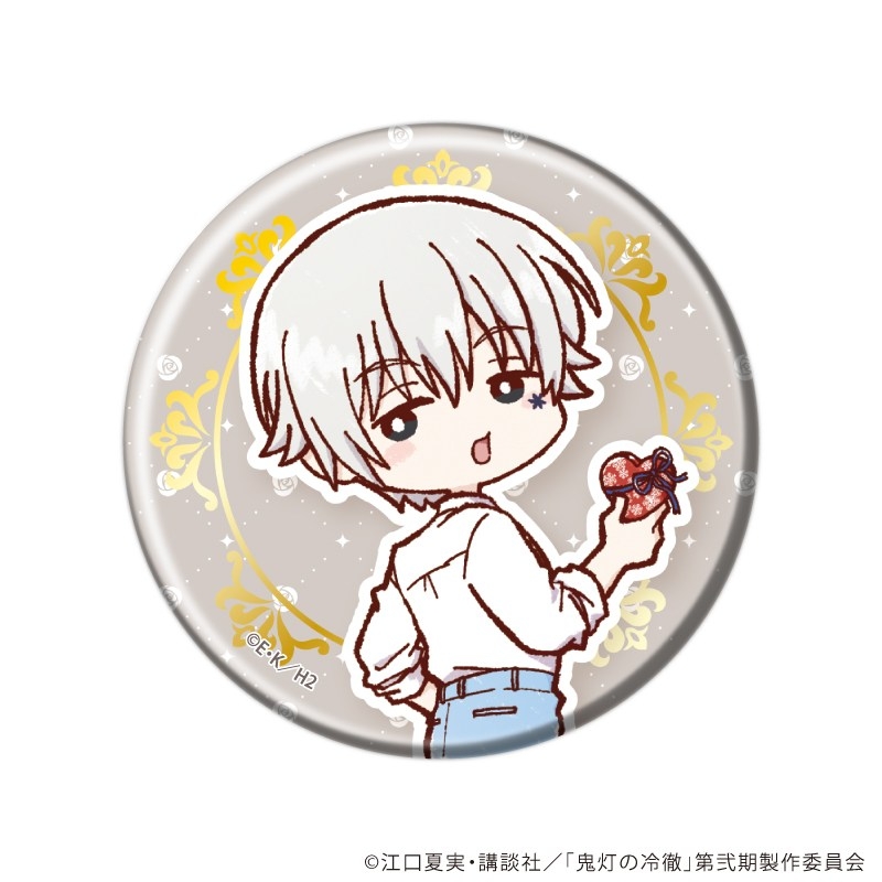 缶バッジ「TVアニメ『鬼灯の冷徹』」05/ホワイトデーver. ブラインド(全9種)(グラフアートイラスト) 画像 5 | AniSmile