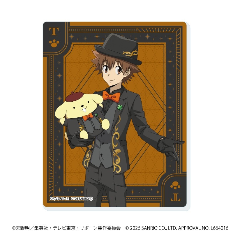 アクリルカード「家庭教師ヒットマンREBORN!×SANRIO CHARACTERS」20/ブラインド(全10種)(コラボイラスト) 画像 3 | AniSmile
