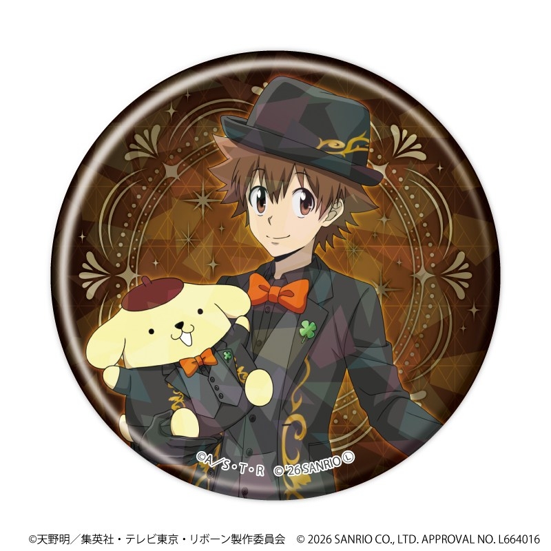 ホログラム缶バッジ(57mm)「家庭教師ヒットマンREBORN!×SANRIO CHARACTERS」02/ブラインド(全10種)(コラボイラスト) 画像 3 | AniSmile