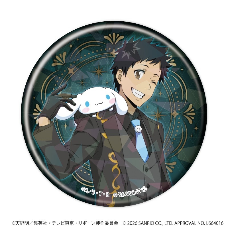 ホログラム缶バッジ(57mm)「家庭教師ヒットマンREBORN!×SANRIO CHARACTERS」02/ブラインド(全10種)(コラボイラスト) 画像 5 | AniSmile