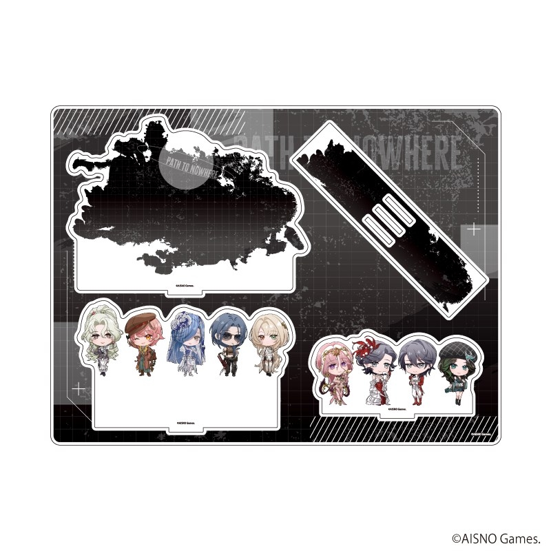 アクリルジオラマ「無期迷途」01/集合デザイン(ミニキャライラスト) - 公式商品画像 | AniSmile