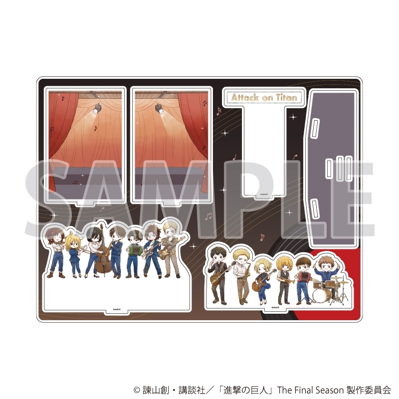 アクリルジオラマ「TVアニメ『進撃の巨人』」02/ジャズver.(グラフアートイラスト) - 公式商品画像 | AniSmile