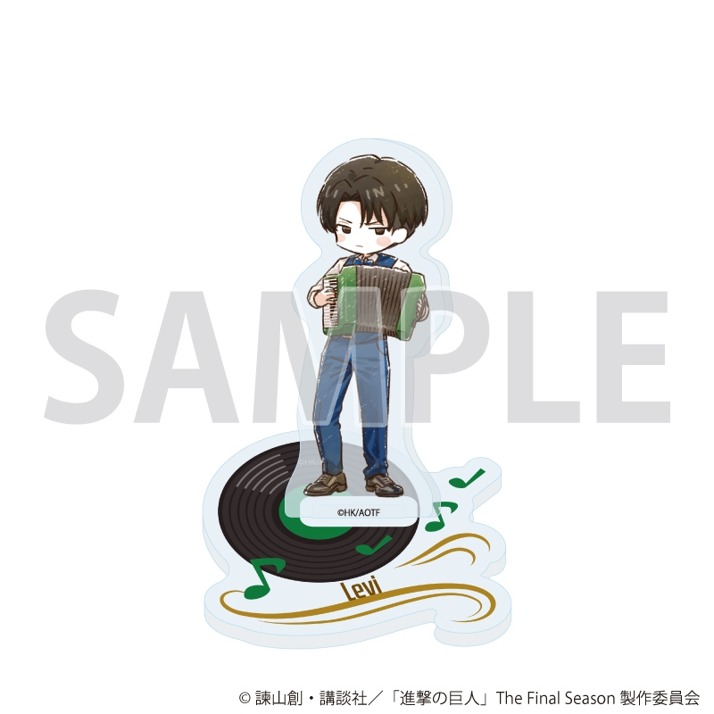 アクリルぷちスタンド「TVアニメ『進撃の巨人』」02/ジャズver. Bセット ブラインド(全6種)(グラフアートイラスト) 画像 2 | AniSmile