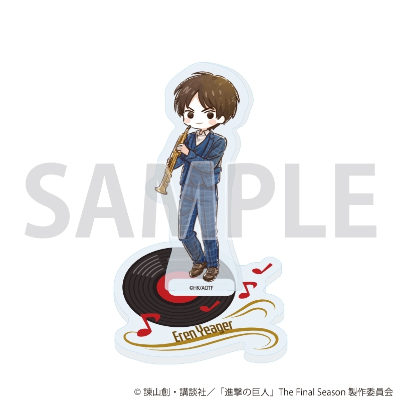 アクリルぷちスタンド「TVアニメ『進撃の巨人』」01/ジャズver. Aセット ブラインド(全7種)(グラフアートイラスト) 画像 2 | AniSmile