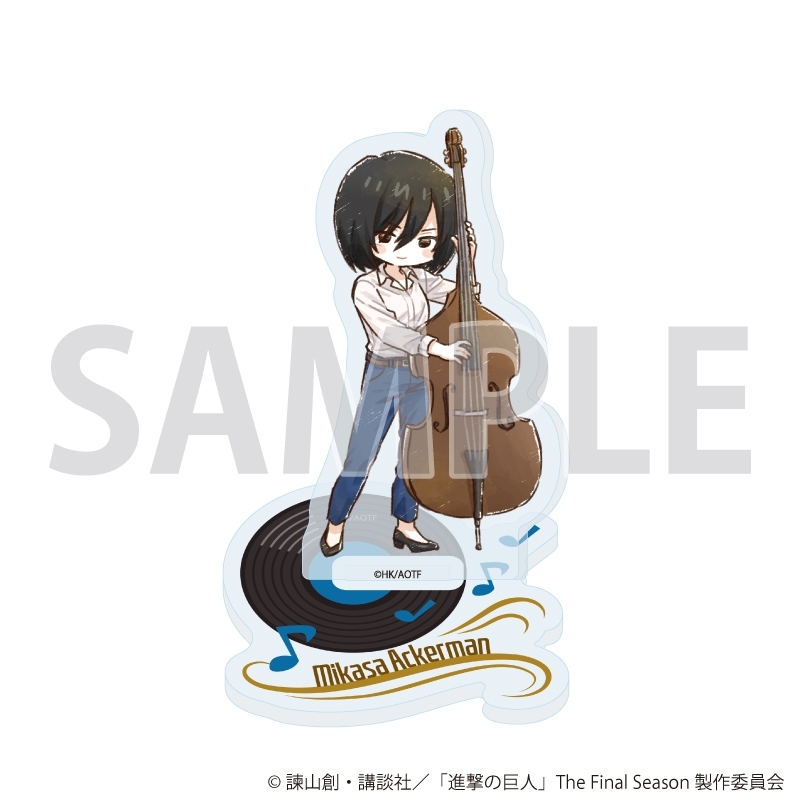 アクリルぷちスタンド「TVアニメ『進撃の巨人』」01/ジャズver. Aセット ブラインド(全7種)(グラフアートイラスト) 画像 3 | AniSmile