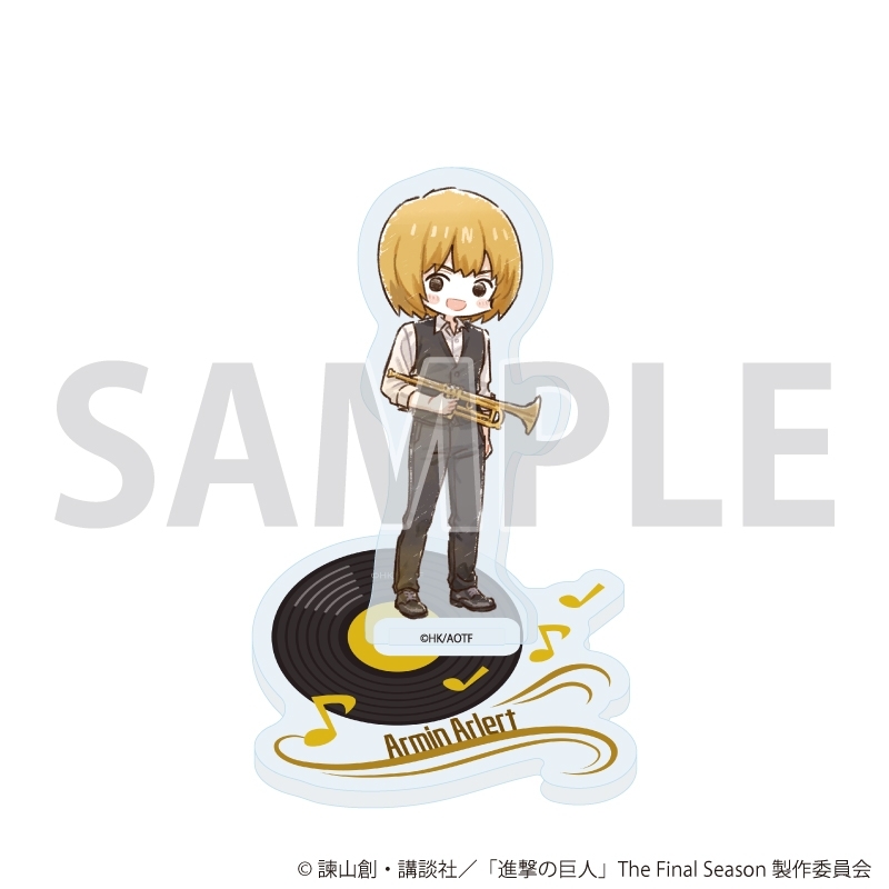 アクリルぷちスタンド「TVアニメ『進撃の巨人』」01/ジャズver. Aセット ブラインド(全7種)(グラフアートイラスト) 画像 4 | AniSmile