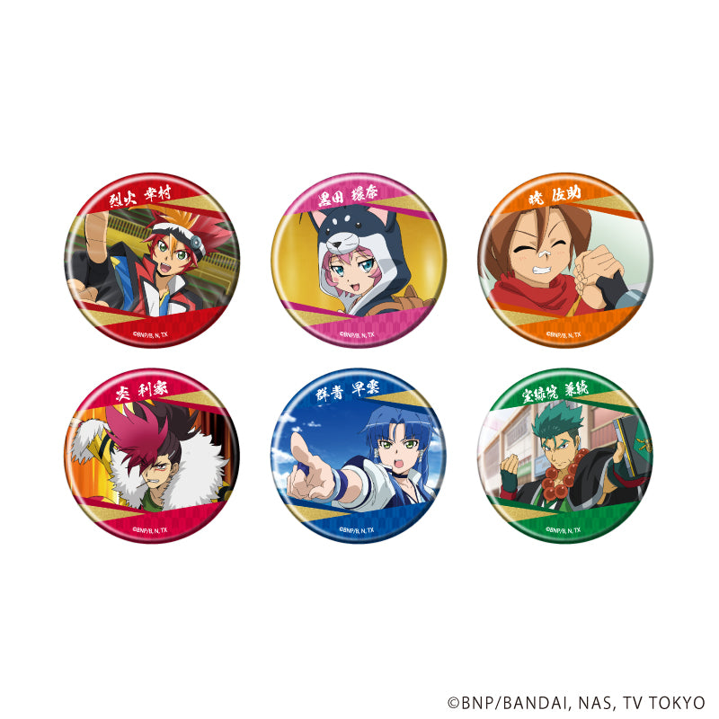 缶バッジ「バトルスピリッツ烈火魂<バーニングソウル>」01/トレーディング(全6種)(場面写イラスト) - 公式商品画像 | AniSmile