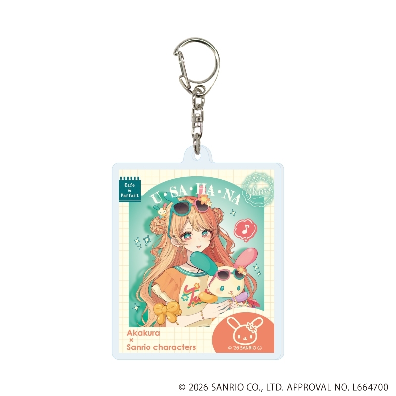 アクリルキーホルダー「赤倉×サンリオキャラクターズ」06/ブラインド(全6種)(コラボイラスト) 画像 2 | AniSmile