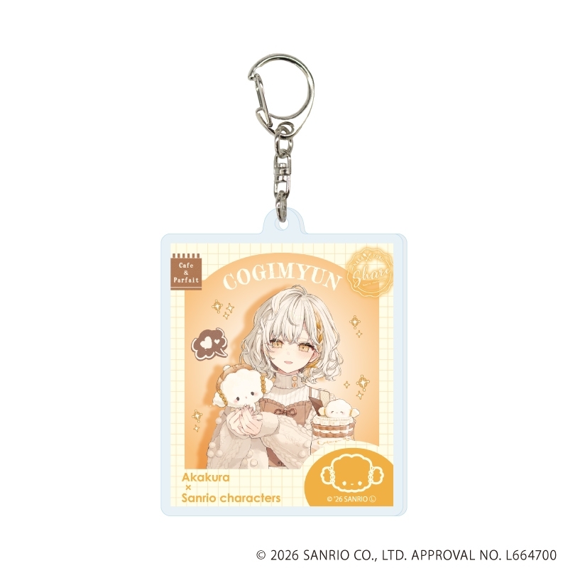 アクリルキーホルダー「赤倉×サンリオキャラクターズ」06/ブラインド(全6種)(コラボイラスト) 画像 3 | AniSmile