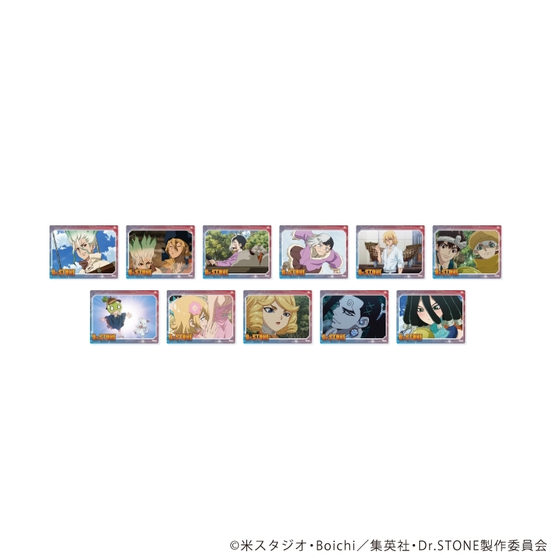 アクリルカード「Dr.STONE」19/ブラインド(全11種)(場面写イラスト) - 公式商品画像 | AniSmile