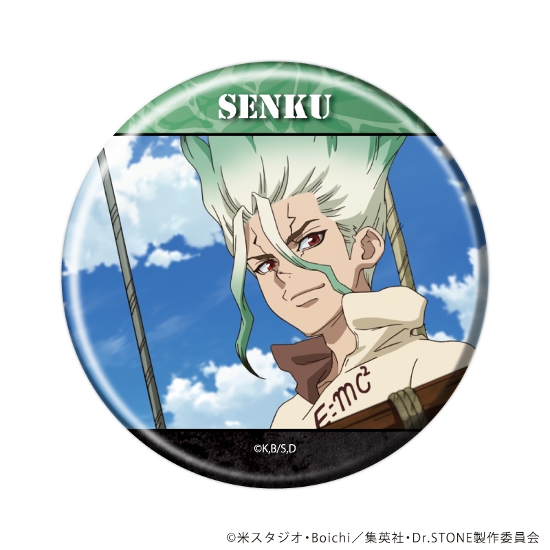 缶バッジ「Dr.STONE」39/ブラインド(全11種)(場面写イラスト) 画像 2 | AniSmile