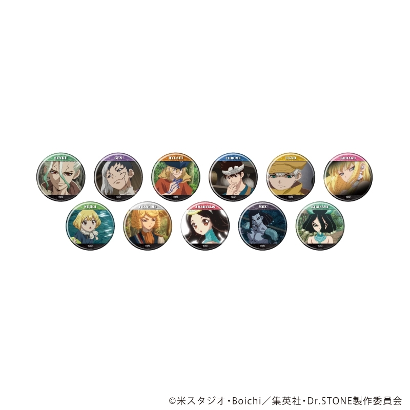 缶バッジ「Dr.STONE」38/ブラインド(全11種)(場面写イラスト) - 公式商品画像 | AniSmile