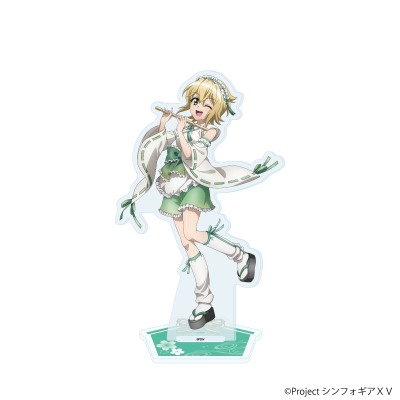 アクリルスタンド「戦姫絶唱シンフォギアXV」60/暁切歌 巫女風メイドVer.(描き下ろしイラスト) - 公式商品画像 | AniSmile