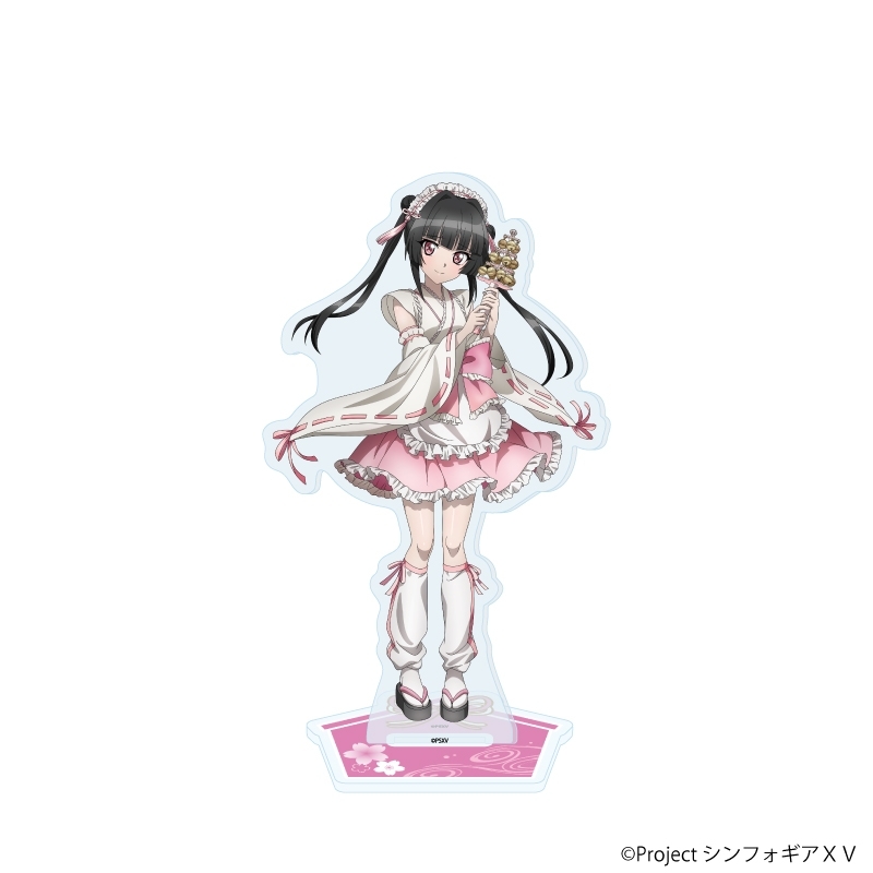 アクリルスタンド「戦姫絶唱シンフォギアXV」59/月読調 巫女風メイドVer.(描き下ろしイラスト) - 公式商品画像 | AniSmile