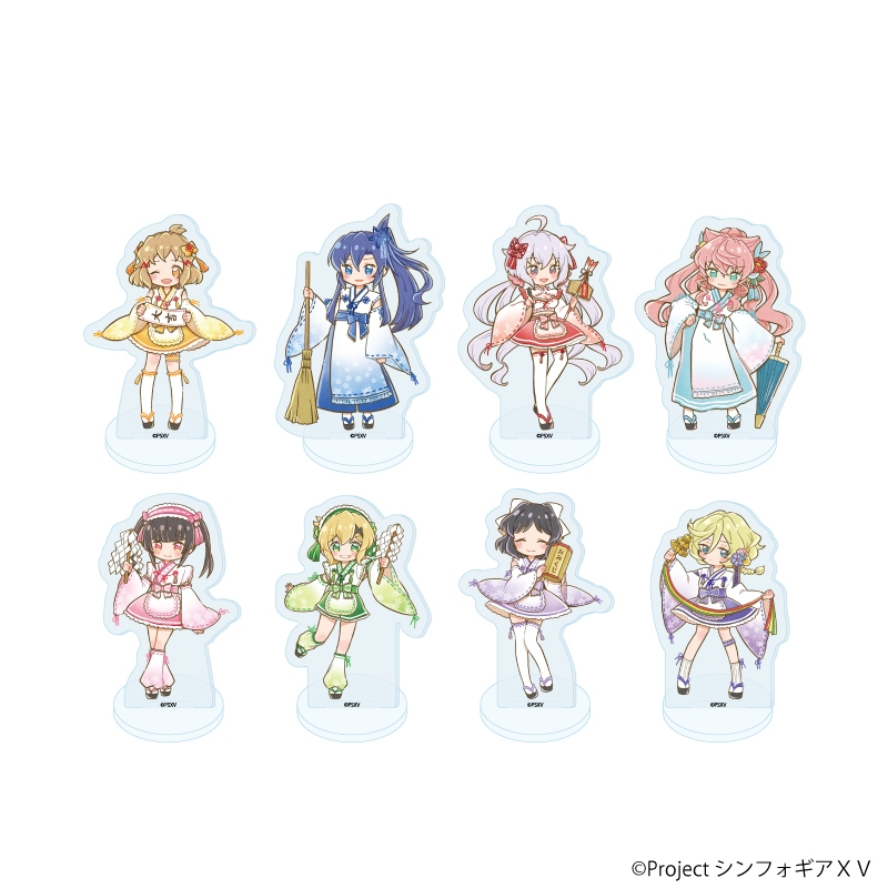 アクリルぷちスタンド「戦姫絶唱シンフォギアXV」16/ブラインド(全8種)(レトロアートイラスト) - 公式商品画像 | AniSmile
