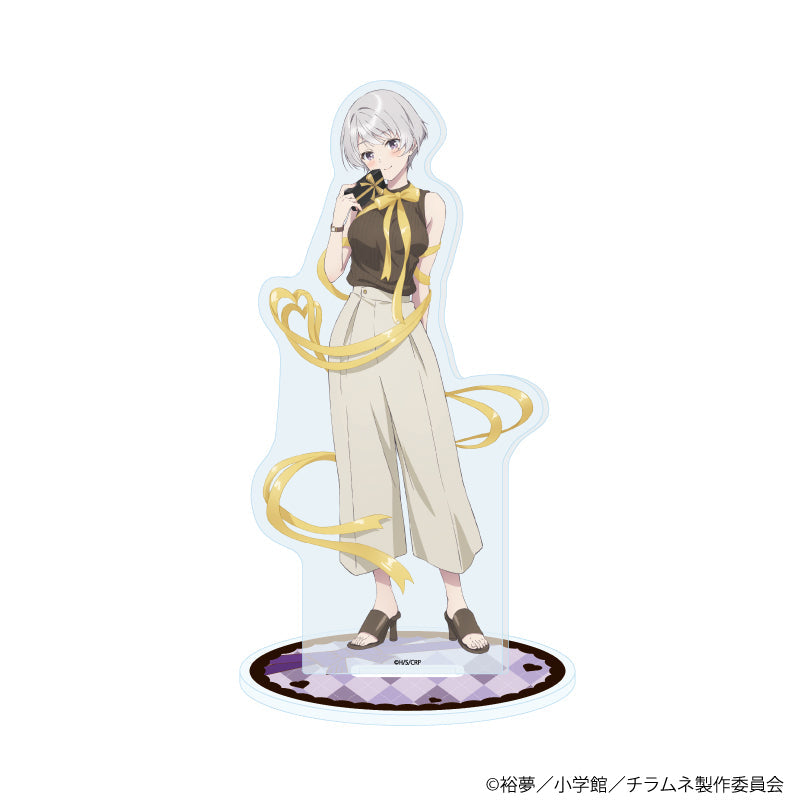 アクリルスタンド「TVアニメ『千歳くんはラムネ瓶のなか』」05/西野明日風 バレンタインver(描き下ろしイラスト) - 公式商品画像 | AniSmile