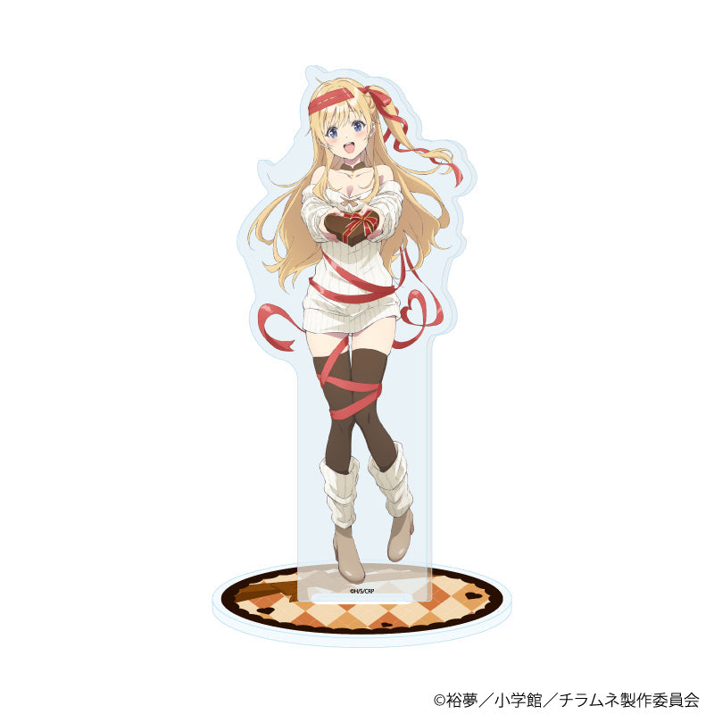 アクリルスタンド「TVアニメ『千歳くんはラムネ瓶のなか』」01/柊夕湖 バレンタインver(描き下ろしイラスト) - 公式商品画像 | AniSmile